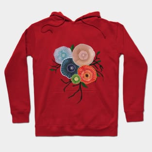 Abstract flower design Hoodie